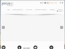 Tablet Screenshot of focus10.com.au